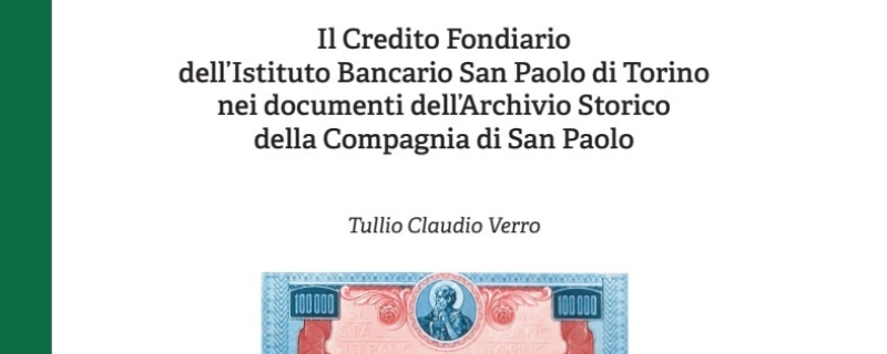 Verro, Il Credito Fondiario dell'Istituto Bancario San Paolo